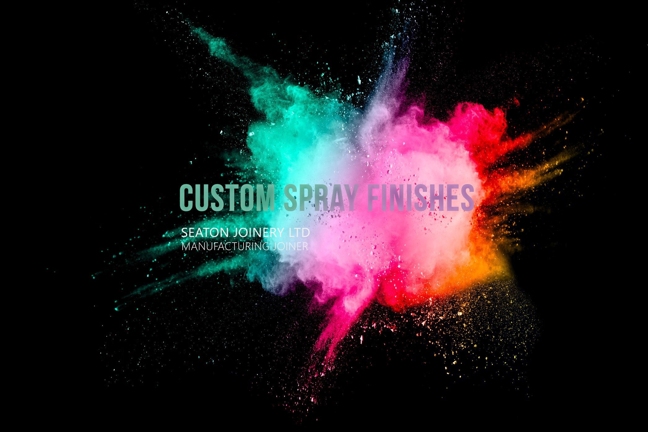 custom spray finish seaton